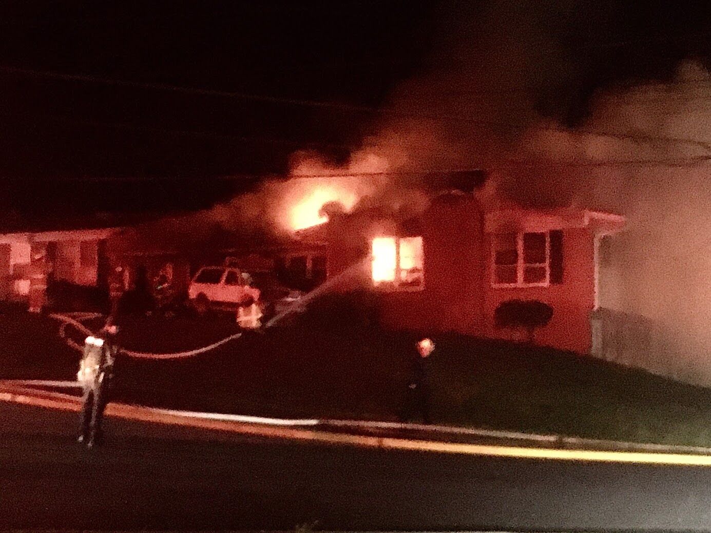 apartment fire